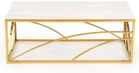 Uni 2 Τραπεζακι Σαλονιου Γκρι Μαρμαρο 120x60x45