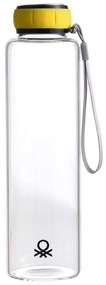 Μπουκάλι Rainbow 20.21.0491 550ml Yellow Benetton Glass