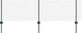 vidaXL Συρματόπλεγμα Περίφραξης με Πάσσαλο 10 x 0,6 m