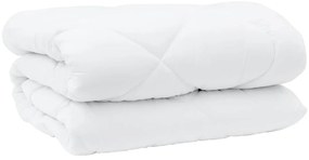 vidaXL Παπλωματοθήκη με Μαξιλάρια με μαξιλάρι 3 pcs Λευκό