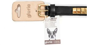 Κολλάρο Σκύλου Gloria Duna Μαύρο Χρυσό (35 x 2 cm)