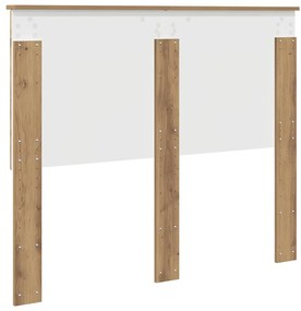 vidaXL Κεφαλάρι Artisan Oak 135 cm Επεξεργασμένο ξύλο