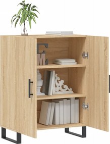 vidaXL Ντουλάπι Sonoma Δρυς 69,5 x 34 x 90 εκ. από Επεξεργασμένο Ξύλο