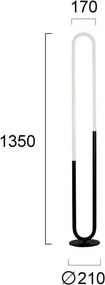 Φωτιστικό Δαπέδου LED Viokef Girotondo 4250100