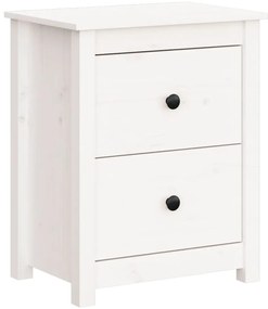 vidaXL Κομοδίνο 50 x 35 x 61,5 εκ. από Μασίφ Ξύλο Πεύκου