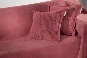 Διακοσμητική Μαξιλαροθήκη Microfiber Rubicon Burgundy 45x45εκ. Guy Laroche