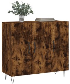 vidaXL Ντουλάπι Καπνιστή Δρυς 90x34x80 εκ. Επεξεργασμένο Ξύλο