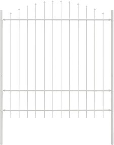 vidaXL Φράχτης Κήπου WOERDEN 7 τμχ. 170 x 215 cm Λευκό