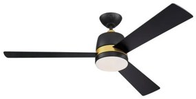 Ανεμιστήρας Οροφής Ε14 Tristan Φ132 Westinghouse-7303940-Μαύρο-Χρυσό 7303940