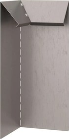 vidaXL Φράκτης σαλιγκαριών 4 pcs Σκ rusty 10 x 10 x 25 εκ