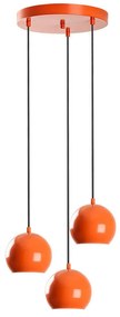 Φωτιστικό Οροφής Top 892OPV2082 Φ45x111cm 3xE27 40W Orange