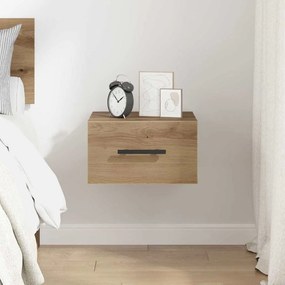vidaXL Κομοδίνο 35 x 35 x 20 εκ Επεξεργασμένο ξύλο artisan δρυς
