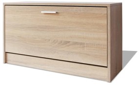 vidaXL Τραπεζαρία Χρώμα Δρυς 140 x 80 x 75 εκ.