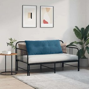 vidaXL Μαξιλάρι Πλάτης Μπλε 120 x 50 cm Υφασμάτινο Κορντουρά