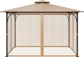 VEVOR Replacement Mesh Gazebo Netting Screen for 10x12x7 ft Patio, Net Only