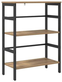 vidaXL Ράφι Βιβλίων Artisan Oak 60 x 29,5 x 81 εκ Επεξεργασμένο ξύλο