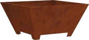 vidaXL Φωτιά Καφέ 60 x 60 x 30 cm Ατσάλι καιρό