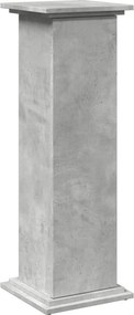 vidaXL Βάση Οθόνης με Αποθ. Γκρι Σκυρ. 31x30x90 εκ. Επεξεργασμένο Ξύλο