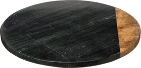 Περιστρεφόμενο Πλατώ Σερβιρίσματος (Φ30) S-D Marble Black 173704B