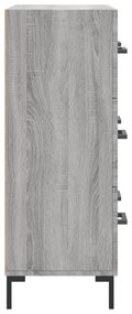 vidaXL Ντουλάπι Γκρι Sonoma 69,5 x 34 x 90 εκ. από Επεξεργασμένο Ξύλο