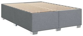 vidaXL Κρεβάτι Boxspring με Στρώμα Αν. Πράσινο 160x200εκ Υφασμάτινο