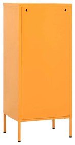 Ντουλάπι Αποθήκευσης Μουσταρδί 42,5 x 35 x 101,5 εκ. από Ατσάλι - Κίτρινο