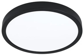 Έξυπνο Φωτιστικό Οροφής Πάνελ LED 19,5W ΙΡ44 3CCT Dimmable Φ28,5cm Fueva-Z Eglo-98847-Μαύρο 98847