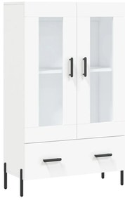 vidaXL Ντουλάπα Λευκή 69,5 x 31 x 115 εκ. από Επεξεργασμένο Ξύλο