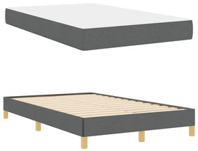 vidaXL Κρεβάτι με ελατήρια Ταμπά, Καφέ 120 x 190 cm