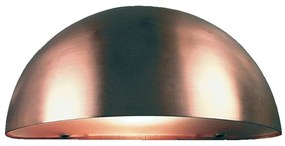 Φωτιστικό Τοίχου Scorpius 21651030 20x10cm 1xE14 40W IP23 Copper Nordlux Steel,Plastic