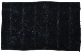 Πατάκι Μπάνιου 1500Gsm Με Sebs Πλάτη Μαύρο Σενίλ 50x80cm ANKOR