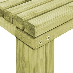 vidaXL Τραπεζαρία Κήπου 170 x 75,5 x 77 εκ. Εμποτισμένο Ξύλο Πεύκου