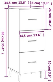 ΝΤΟΥΛΑΠΙ ΛΕΥΚΟ 34,5 X 34 X 90 ΕΚ. ΑΠΟ ΕΠΕΞΕΡΓΑΣΜΕΝΟ ΞΥΛΟ 828620