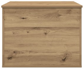 vidaXL Κουτί Αποθήκευσης με Καπάκι σε Στυλ Artisan Oak 60x42x46 εκ Επεξεργασμένο Ξύλο