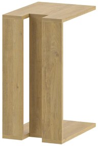 Βοηθητικό τραπέζι Muju σε φυσική απόχρωση 40x30x57εκ