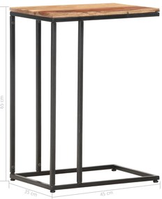 vidaXL Βοηθητικό Τραπέζι 35x45x65 εκ. από Μασίφ Ξύλο