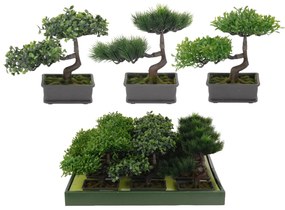Δεντράκι Μπονζάι Τεχνητό Υ22cm Σε 3 Σχέδια - ART-06350626
