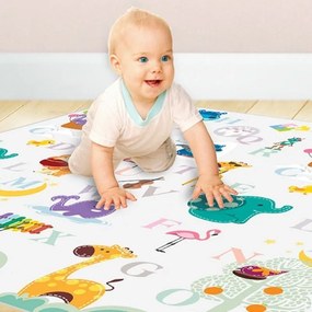 Χαλάκι 2 όψεων Δραστηριοτήτων marcus &amp; marcus Μεγάλο Playmat Αφρού ABC 200X150Χ1cm