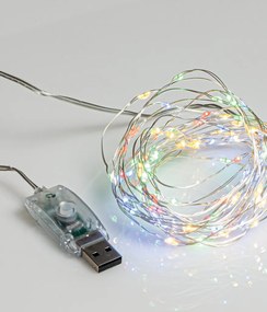 100Led Χριστουγεννιάτικα Φωτάκια Copper Με Usb Σύνδεση Και Προγράμματα