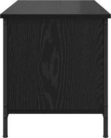 vidaXL Ντουλάπι TV 100 x 40 x 45 cm Μαύρη Οξυά Επεξεργασμένο Ξύλο