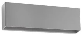 Απλίκα Τοίχου Ορθογώνια LED 6W 3000K IP65 700Lm PANAGOULIS-21-13107-10-Γκρι 21-13107-10