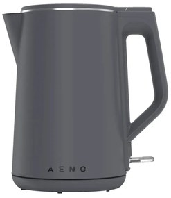 Ηλεκτρικός βραστήρας AENO EK4 AEK0004, 1,5 l, Αυτόματη διακοπή λειτουργίας, προστασία STRIX, ένδειξη LED, Μαύρο