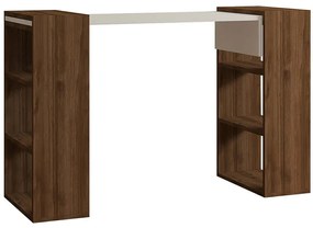 Γραφείο Handy 835PUQ3801 124x43,6x75cm Walnut-White