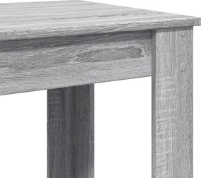 vidaXL Τραπέζι Μπαρ Γκρι Sonoma 102x50x103,5εκ. Επεξεργ. Ξύλο