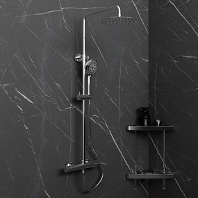 Orabella Imperial Column 10237 Chrome - Στήλη ντους με μπαταρια 2 εξοδων