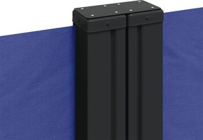 vidaXL Σκίαστρο Πλαϊνό Συρόμενο Μπλε 120 x 600 εκ.