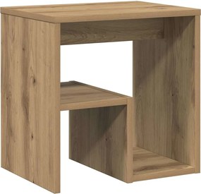 vidaXL Κομοδίνα 2 τεμ. Τεχνίτης Δρυς 40x30x40 εκ. από Επεξεργ. Ξύλο