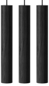 Φωτιστικό Οροφής Chimes Cluster 2232 Φ3,4x22cm 3xLed 220lm 2W 3000K Black Oak Umage