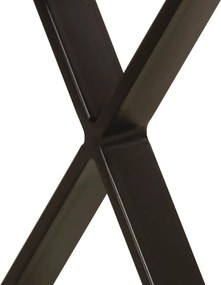 vidaXL Πάγκος με Τεχνοτροπία Live Edge 105 εκ. από Μασίφ Ξύλο Μάνγκο