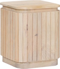 vidaXL Χειροποίητο Σετ Τραπεζιών 2 τμχ. Λευκό 45 x 45 x 45 cm